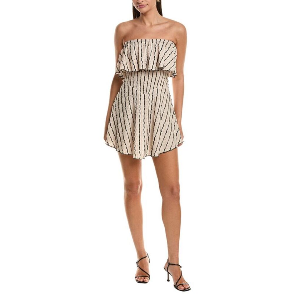 Vintage Havana Womens Novelty Knit Skort Dress, Brown